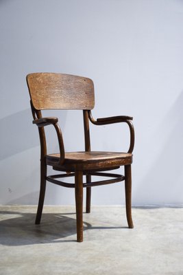 Large Bistro Armchair from Thonet, France, 1940s-LA-1357339