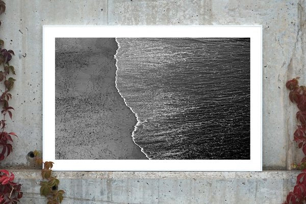 Large Black and White Giclée Photograph of Seascape, 2021-RWC-845061