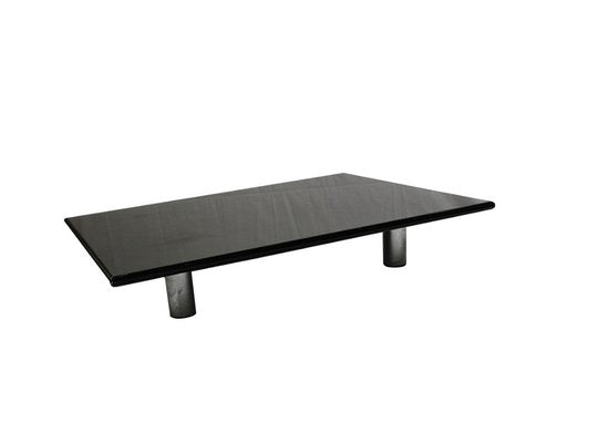 Large Black Coffee Table from B&B Italia / C&B Italia, 1980s-HZ-647643