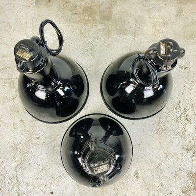 Large Black Enamel Factory Lamp from Electrovit-LCQ-1229969