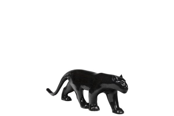 Large Black Panther in Bronze by François Pompon, 2006-CEJ-1770689