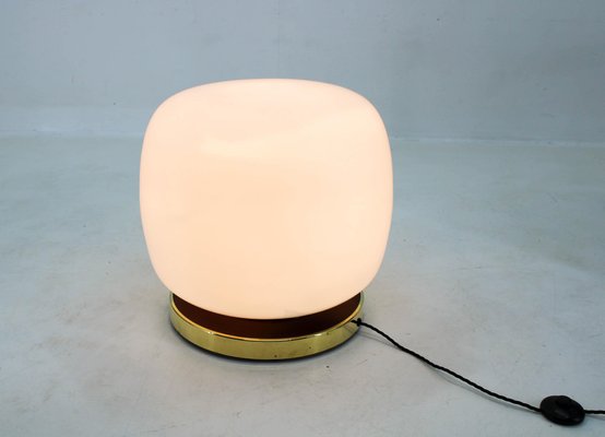 Large Blown Glass Floor Lamp, Former Czechoslovakia, 1950s-TZ-1764872