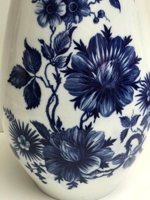 Large Blue and White Kobalt Porcelain Vase by Schumann Arzberg-GYX-1293615