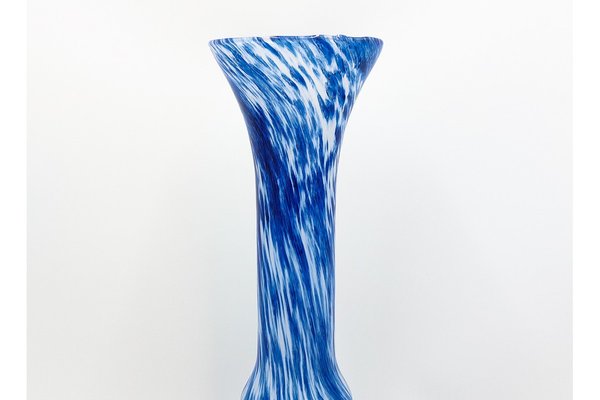 Large Blue and White Vase, Italy, 1970s-BXB-1408975