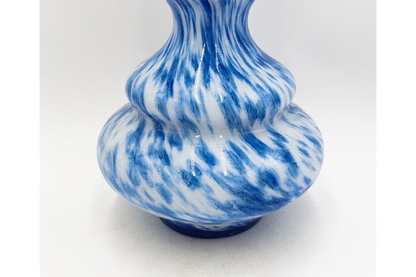 Large Blue and White Vase, Italy, 1970s-BXB-1408975