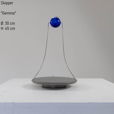 Large Blue Gemma Table Lamp from Skipper-SXX-1729896