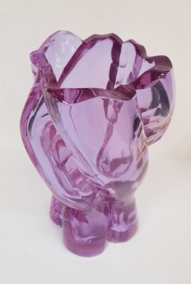 Large Bohemian Neodymium Crystal Vase-QDP-834168