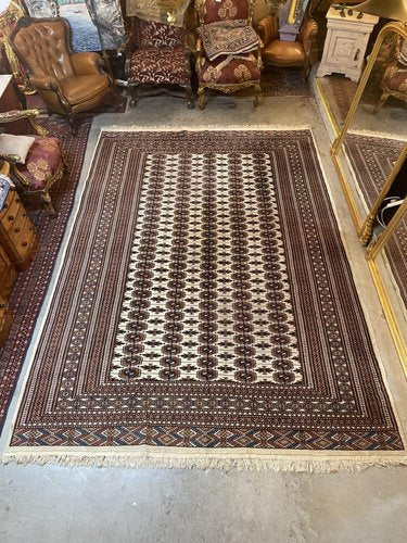 Large Bokhara Hand Knitted Rug