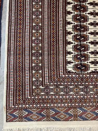 Large Bokhara Hand Knitted Rug