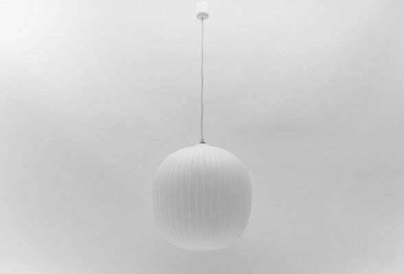 Large Bologna Lamp in Opaline Glass by Wilhelm Braun-Feldweg for Peill & Putzler-KQB-1752264