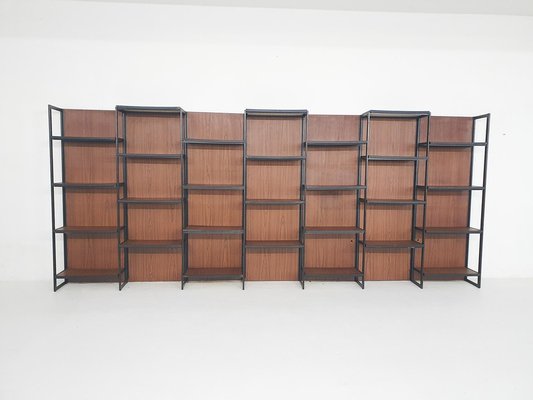 Large Bookcase by Pierre Guariche for Meurop, 1960s-ZO-2018784