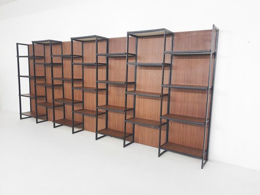 Large Bookcase by Pierre Guariche for Meurop, 1960s-ZO-2018784