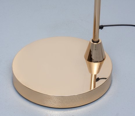 Large Brass Arc Lamp by Leonardo Marelli, 1980s-GCG-970117