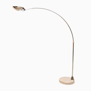 Large Brass Arc Lamp by Leonardo Marelli, 1980s-GCG-970117