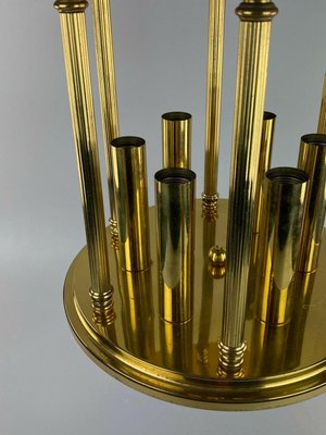 Large Brass Ceiling Lamp, 1970s-EJL-1063098