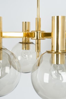 Large Brass Chandeliers, 1960s-UGR-1085326