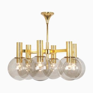 Large Brass Chandeliers, 1960s-UGR-1085326