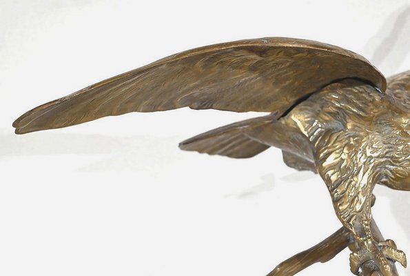 Large Brass Eagle, 1950s-RVK-1395814