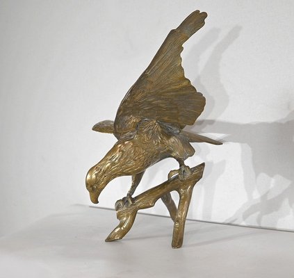 Large Brass Eagle, 1950s-RVK-1395814