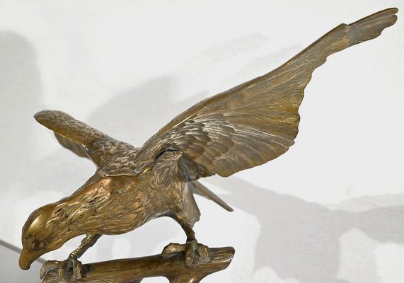 Large Brass Eagle, 1950s-RVK-1395814