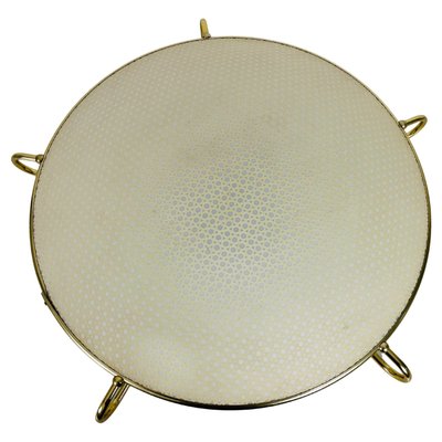 Large Brass Flush Mount from Erco, 1960s-PUK-1406764