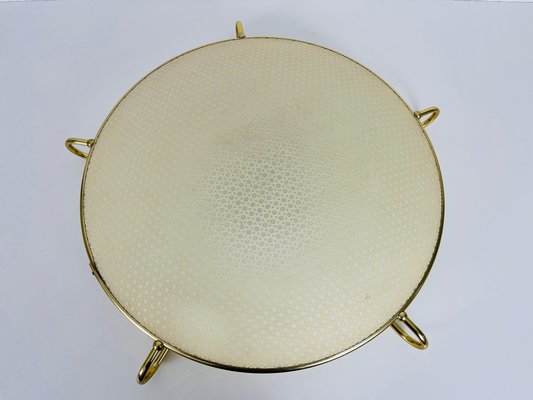 Large Brass Flush Mount from Erco, 1960s-PUK-1406764