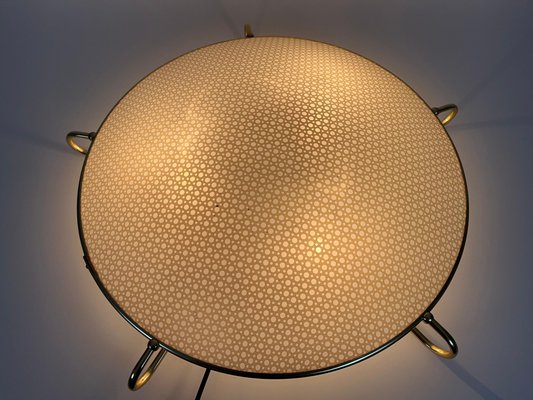 Large Brass Flush Mount from Erco, 1960s-PUK-1406764