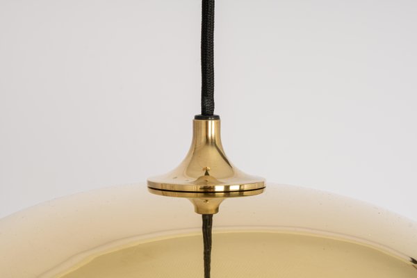 Large Brass Pendant Light by Florian Schulz, Germany-UGR-1111621