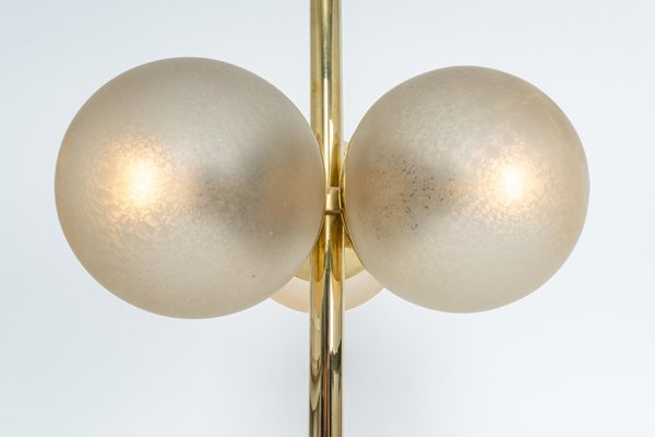 Large Brass Table Lamps from Kaiser, Germany, 1970s, Set of 2-UGR-1085310