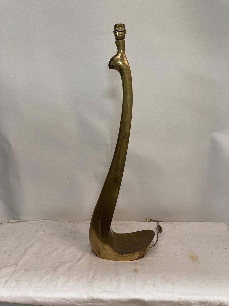 Large Bronze Lamp by Ricardo Scarpa, 1950s