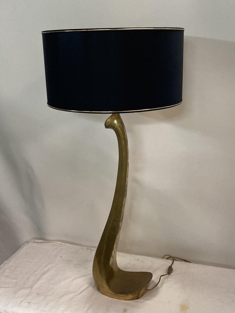 Large Bronze Lamp by Ricardo Scarpa, 1950s