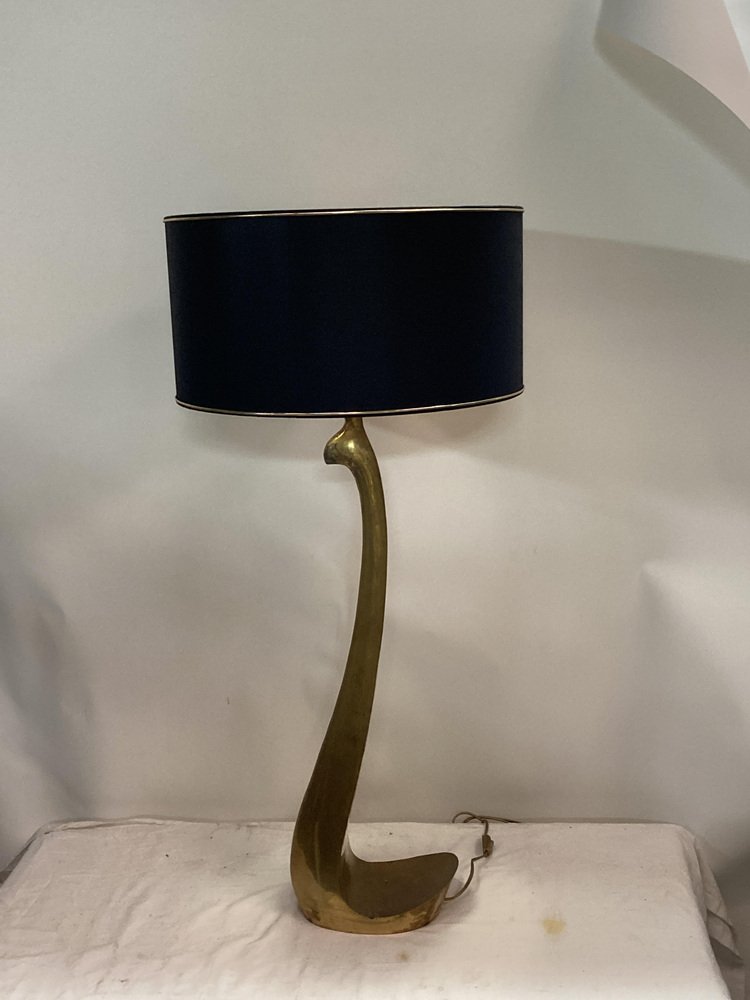 Large Bronze Lamp by Ricardo Scarpa, 1950s