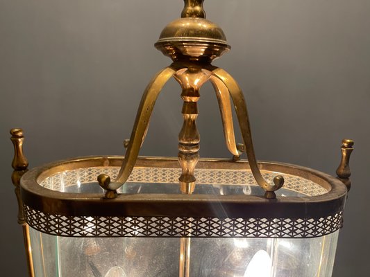 Large Bronze Pendant Light, 1930s-JJC-968869