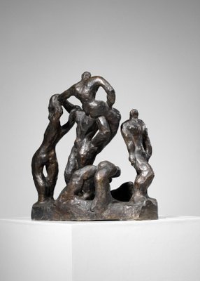 Large Bronze Sculpture by Gloria Morena-YU-1010781