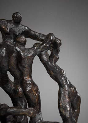 Large Bronze Sculpture by Gloria Morena-YU-1010781