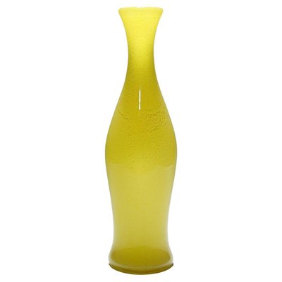 Large Browded Glass Vase attributed to Galliano Ferro, Murano, 1950s-KJP-1803454