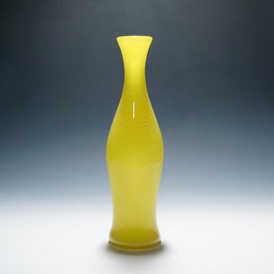 Large Browded Glass Vase attributed to Galliano Ferro, Murano, 1950s-KJP-1803454