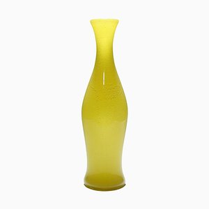 Large Browded Glass Vase attributed to Galliano Ferro, Murano, 1950s-KJP-1803454