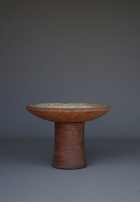 Large Brutalist Ceramic Dish Stand by Jaap Ravelli, 1960s-MB-2043225