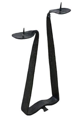 Large Brutalist Floor Candleholder-FYZ-1333981