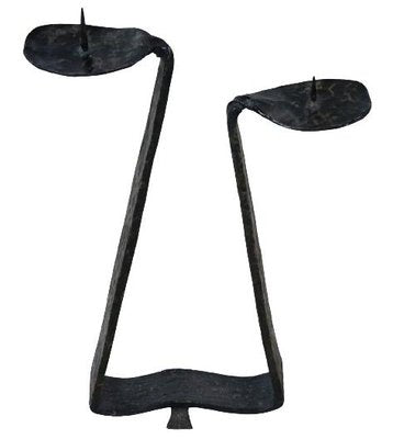 Large Brutalist Floor Candleholder-FYZ-1333981