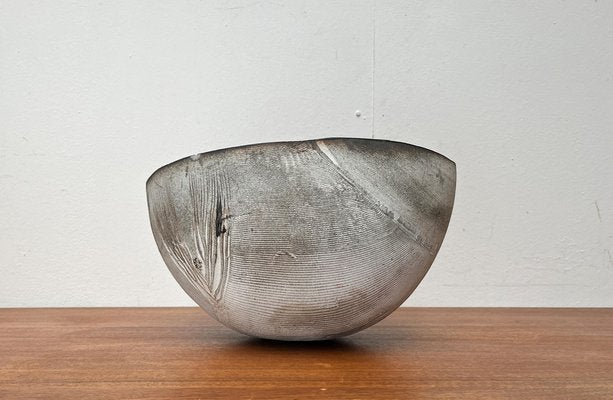 Large Brutalist German Studio Pottery Bowl by Gerhard Liebenthron, 1980s-UAH-1796680