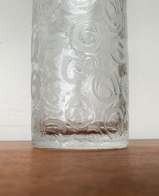 Large Brutalist Glass Vase, 1970s-UAH-1337878