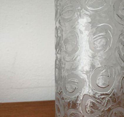 Large Brutalist Glass Vase, 1970s-UAH-1337878