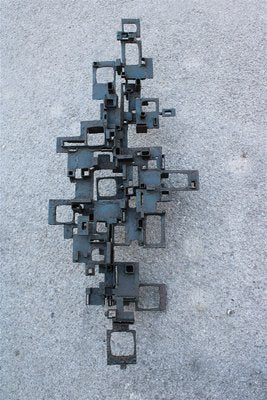 Large Brutalist Metal Sculpture by Marcello Fantoni, Italy, 1960s-EH-933969