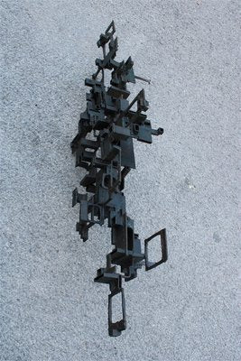 Large Brutalist Metal Sculpture by Marcello Fantoni, Italy, 1960s-EH-933969