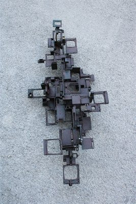 Large Brutalist Metal Sculpture by Marcello Fantoni, Italy, 1960s-EH-933969