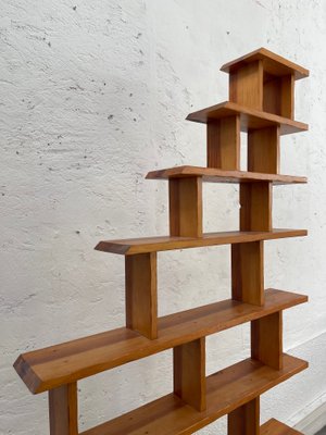 Large Brutalist Mountain Shelf - France Les Arcs 1800 ’ - Perriand Style-LA-1351786