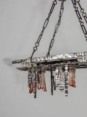 Large Brutalist Pendant attributed to Tom Ahlström & Hans Ehrlich, 1970s-KL-1799762