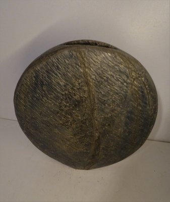 Large Brutalist Stone Pillow Vase in the Style of Pia Manu-AWL-1309955